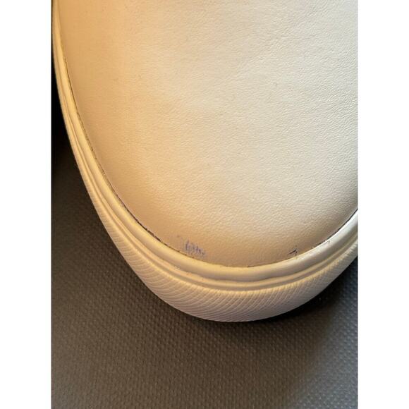 Nisolo Men’s Cortez High Top Sneakers Size - 11.5 - New - Bone Color - Picture 10 of 12